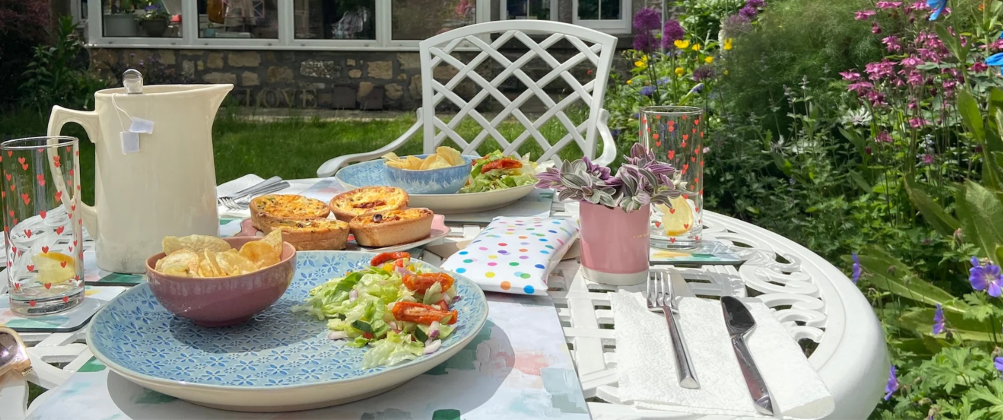Was sind die besten Gartenmöbel zum Draußen-Essen? – Lazy Susan