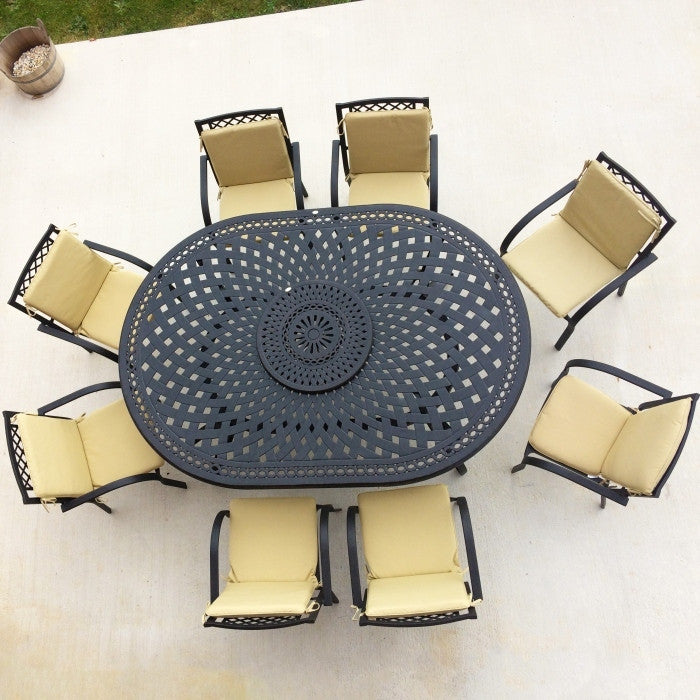 ROSEMARY Tisch (10 Personen Set)