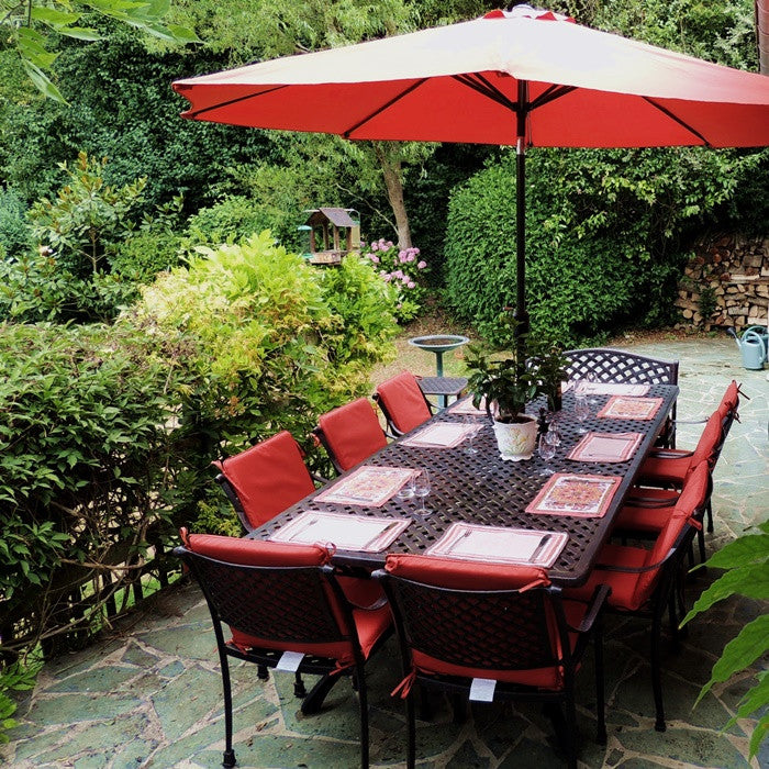 MADISON Tisch 2.6 m (8 Personen Set)