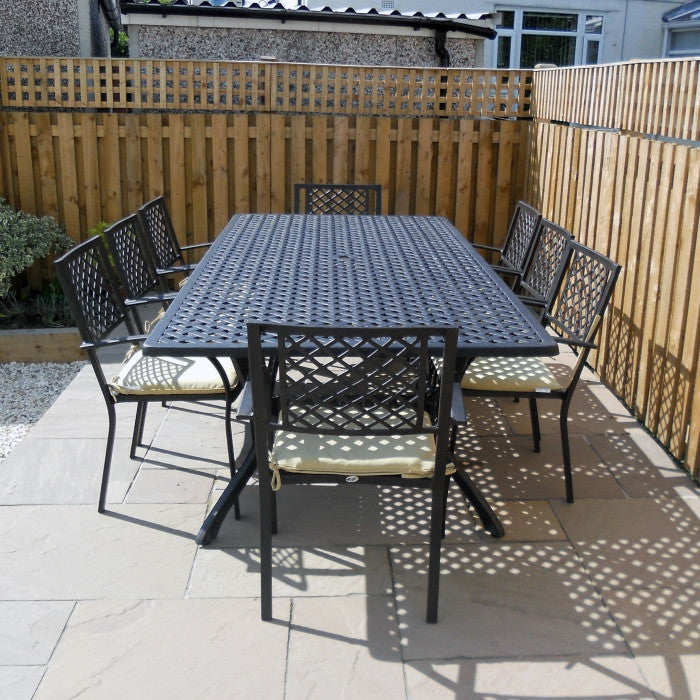 MADISON Tisch 2.6 m (10 Personen Set)