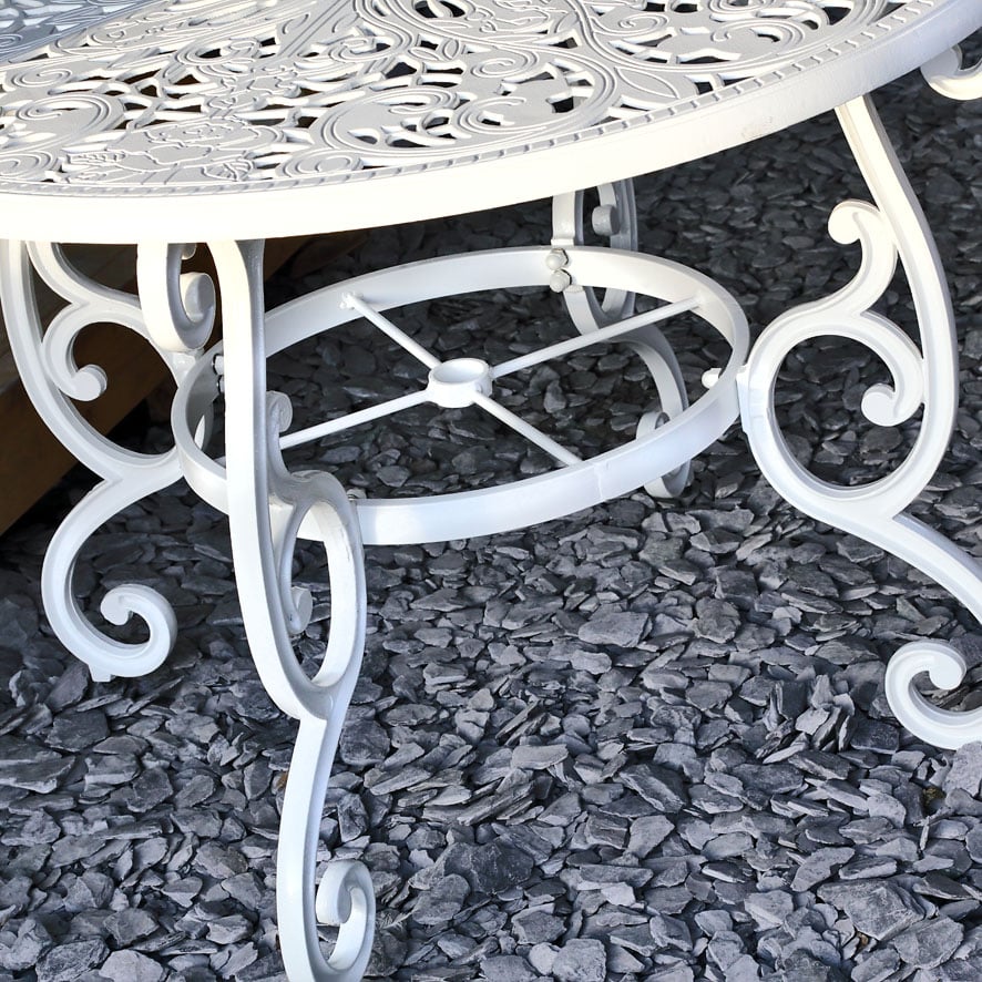FLORA Tisch (4 Personen Set)