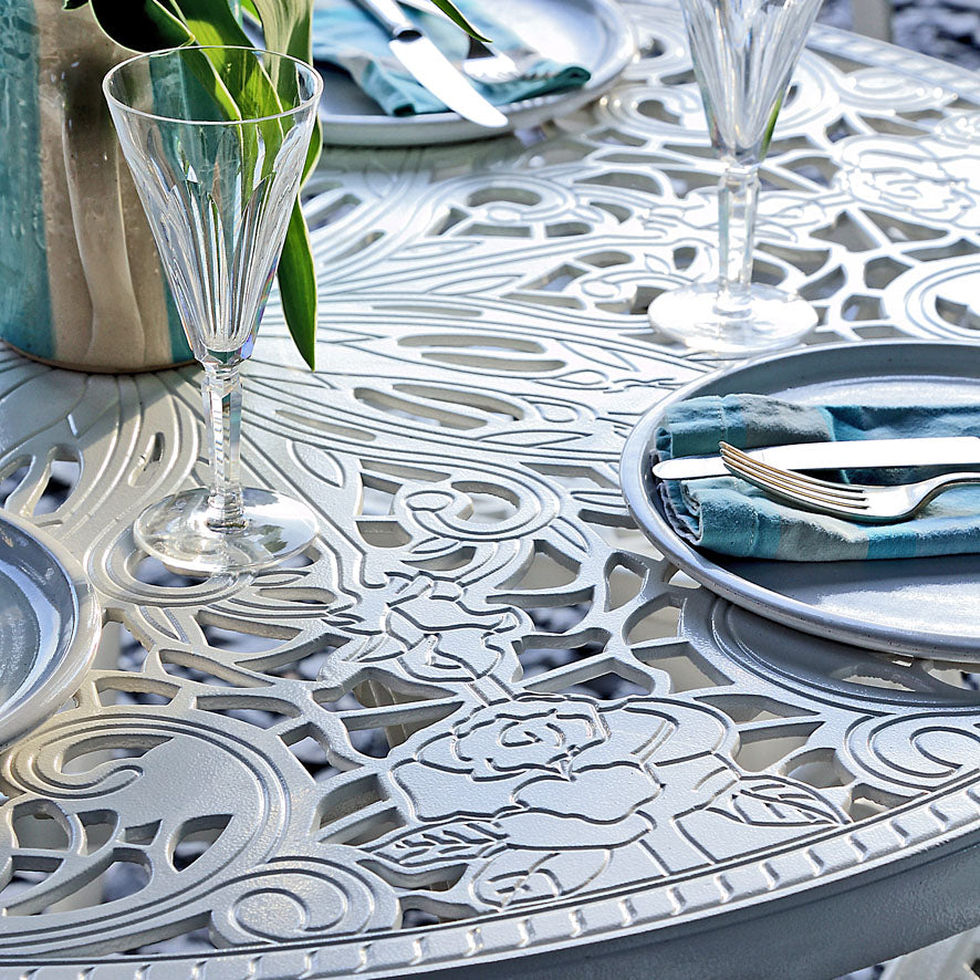 FLORA Tisch (4 Personen Set)