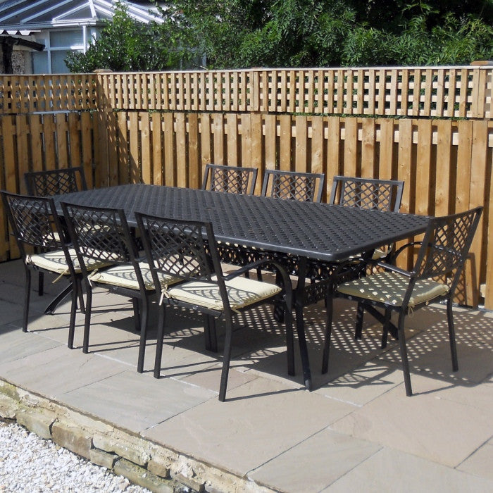 MADISON Tisch 2.6 m (10 Personen Set)
