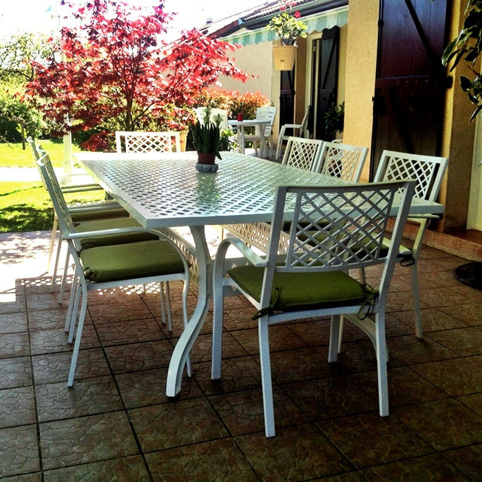 MADISON Tisch 2.6 m (10 Personen Set)