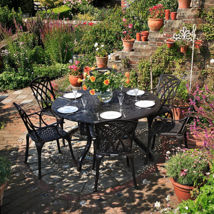 AMELIA Tisch (6 Personen Set)