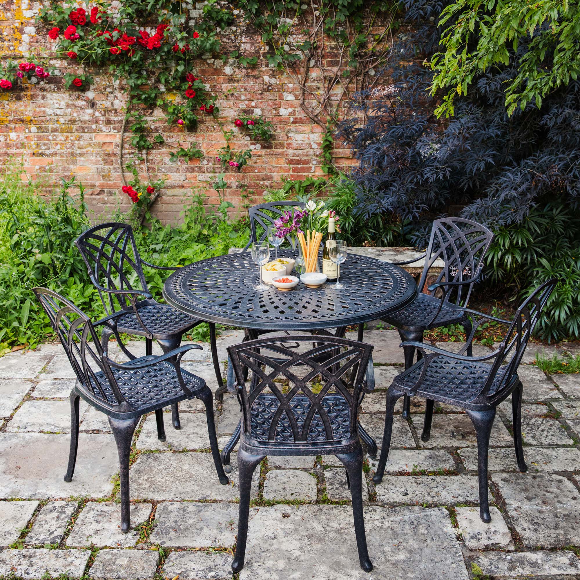 ALICE Tisch (6 Personen Set)