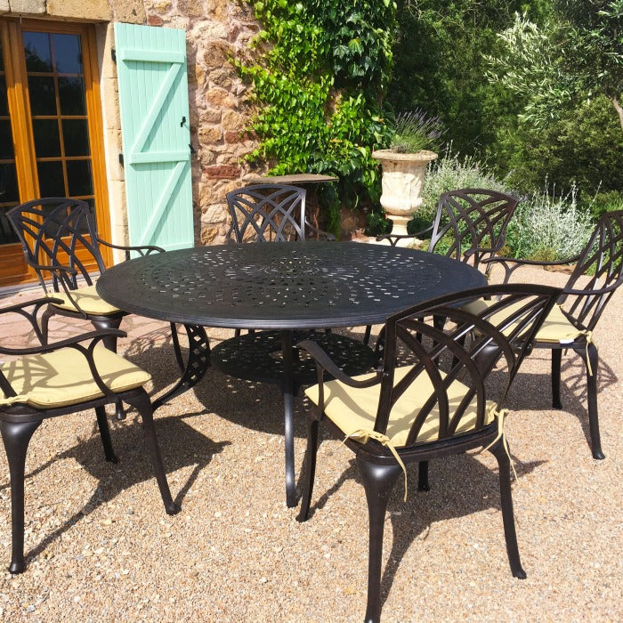 AMELIA Tisch (6 Personen Set)