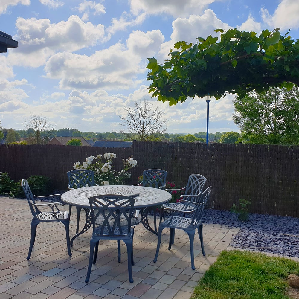 AMELIA Tisch (6 Personen Set)