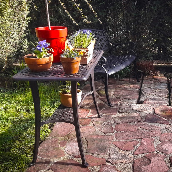 Grilltisch - Antik Bronze