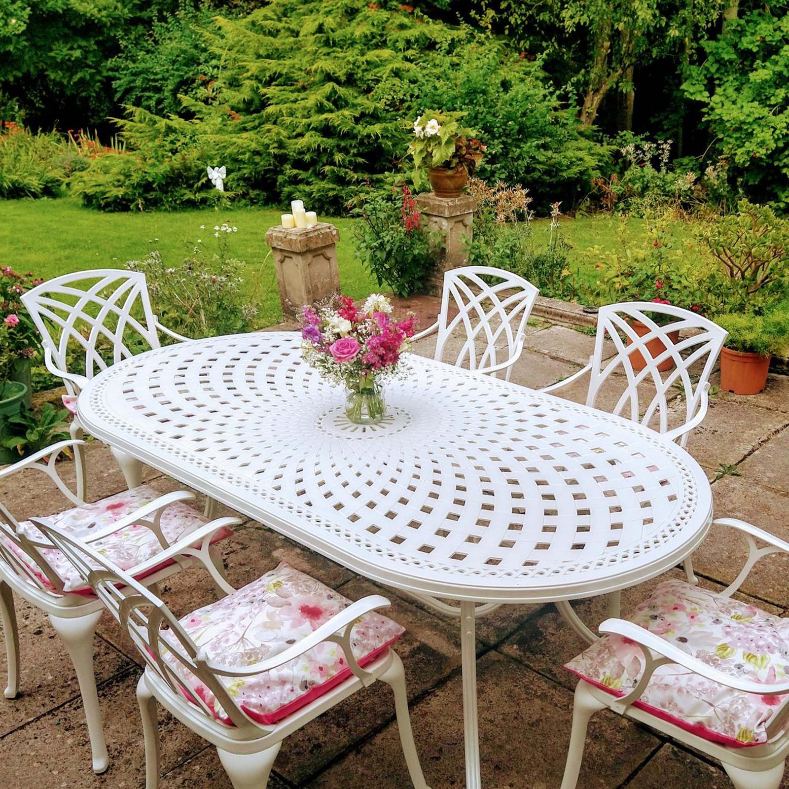 CATHERINE Tisch (6 Personen Set)