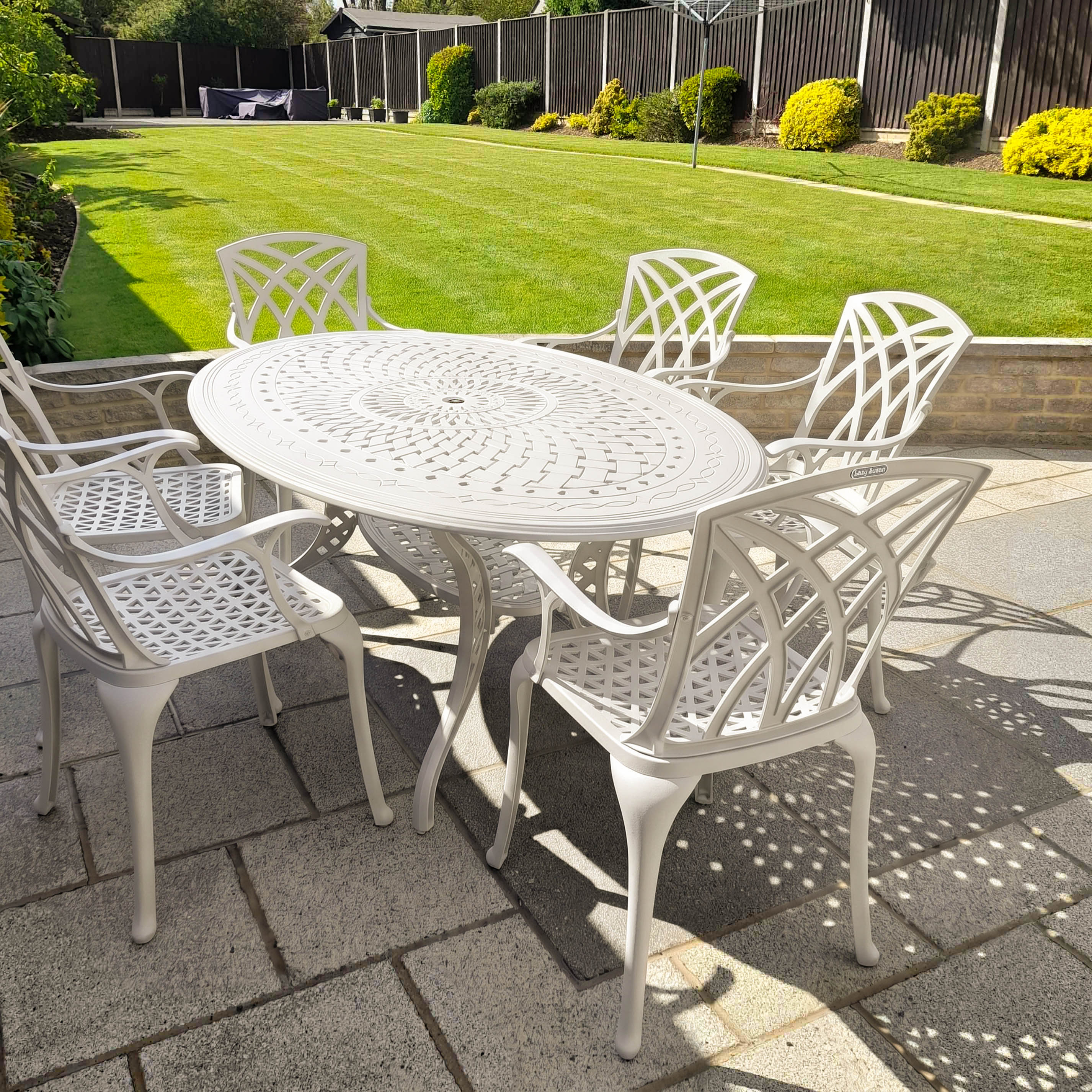 CHARLOTTE Tisch (6 Personen Set)