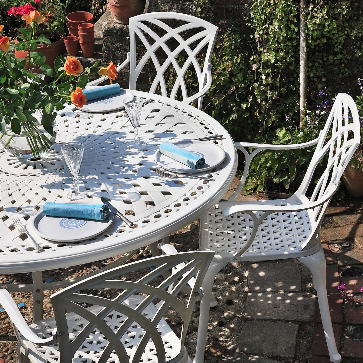 FRANCES Tisch (6 Personen Set)