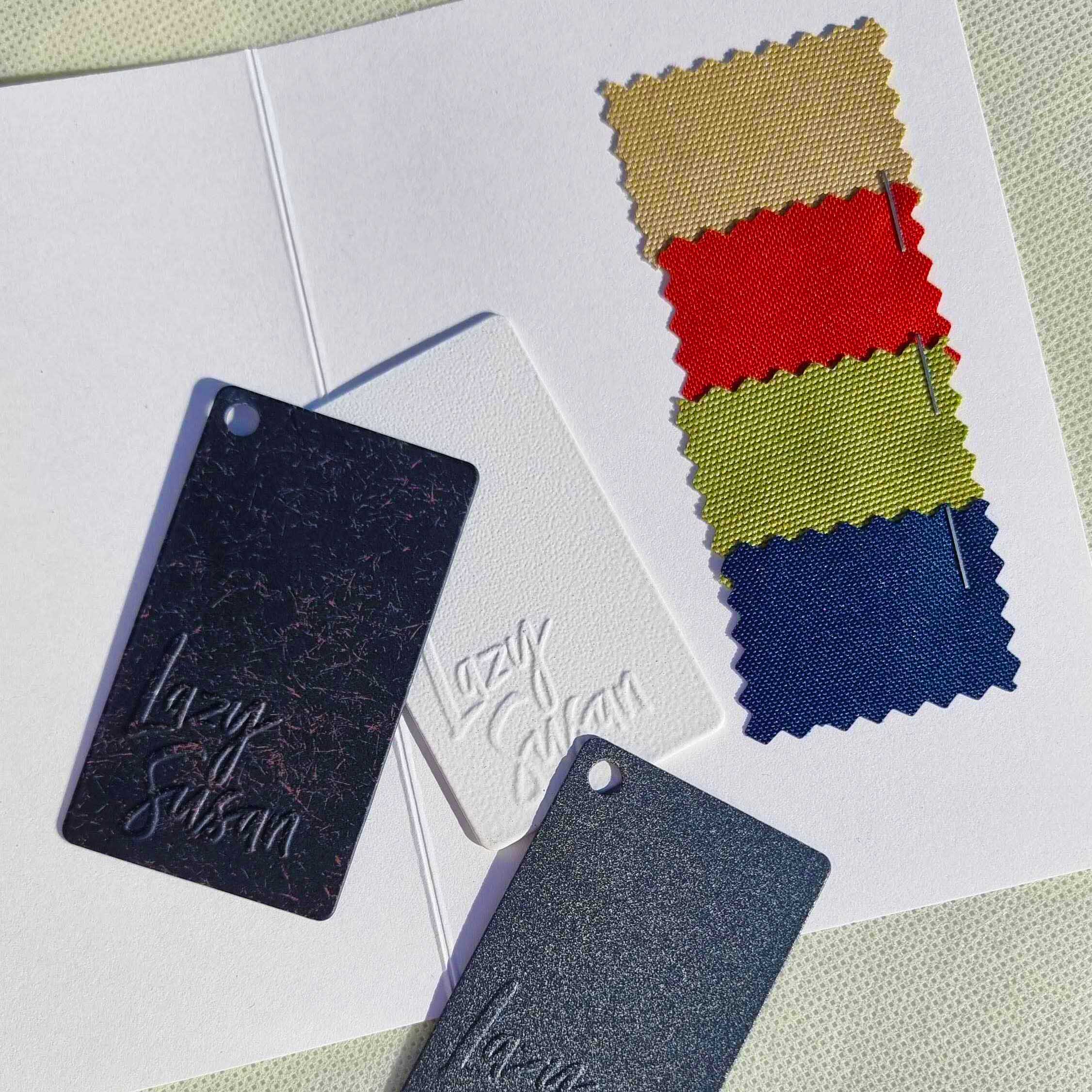 Musterset | Metallfarben & Stoffmuster