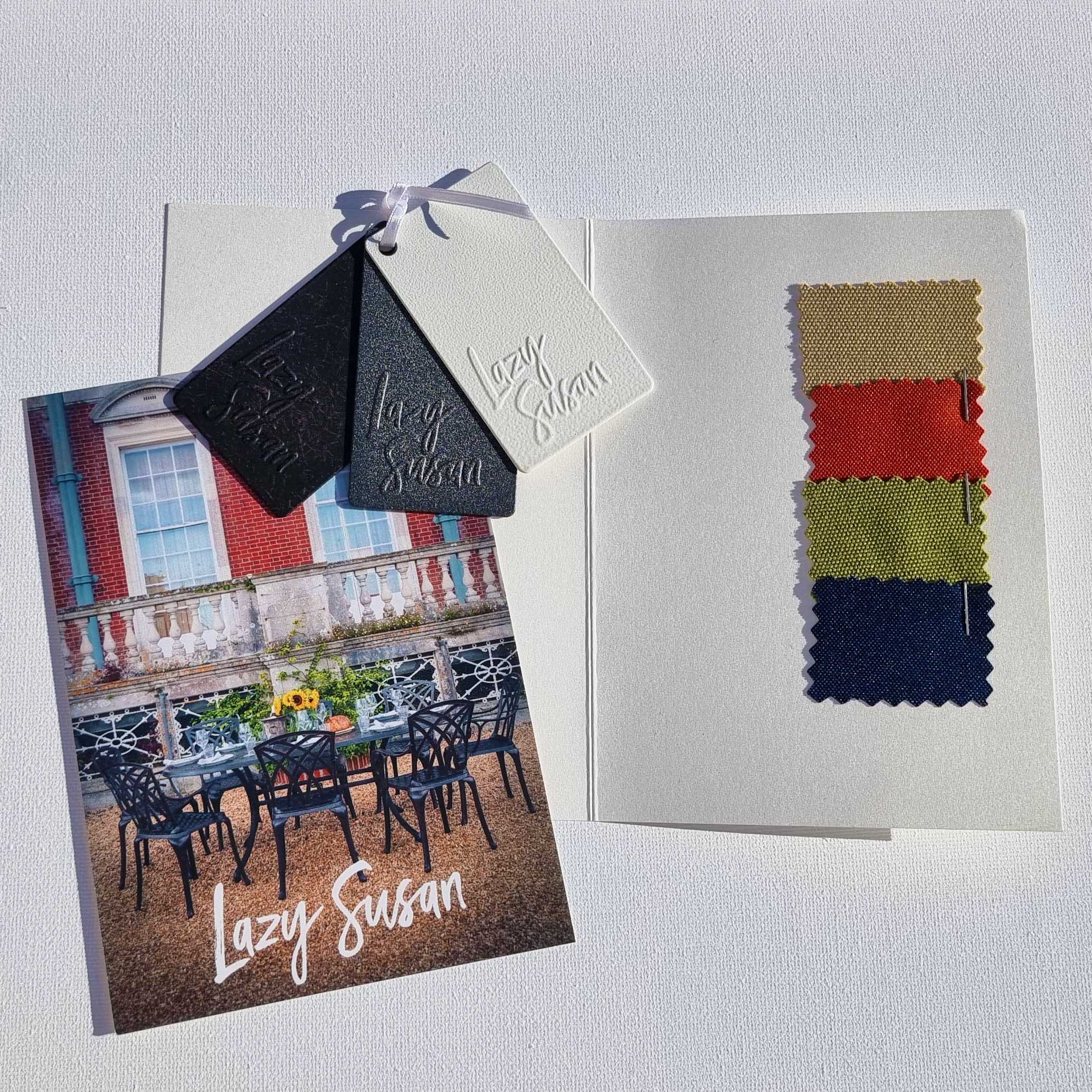 Musterset | Metallfarben & Stoffmuster