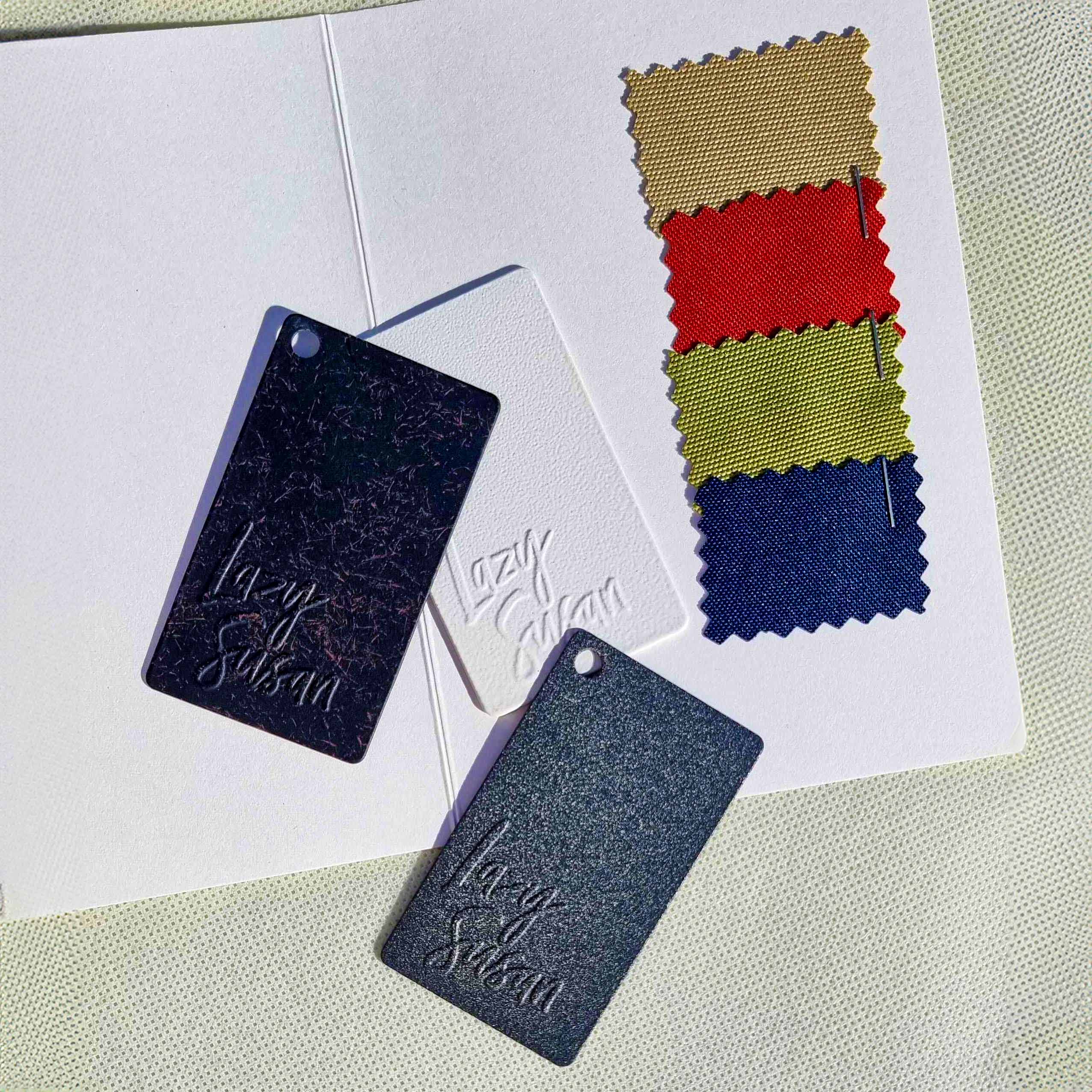 Musterset | Metallfarben & Stoffmuster