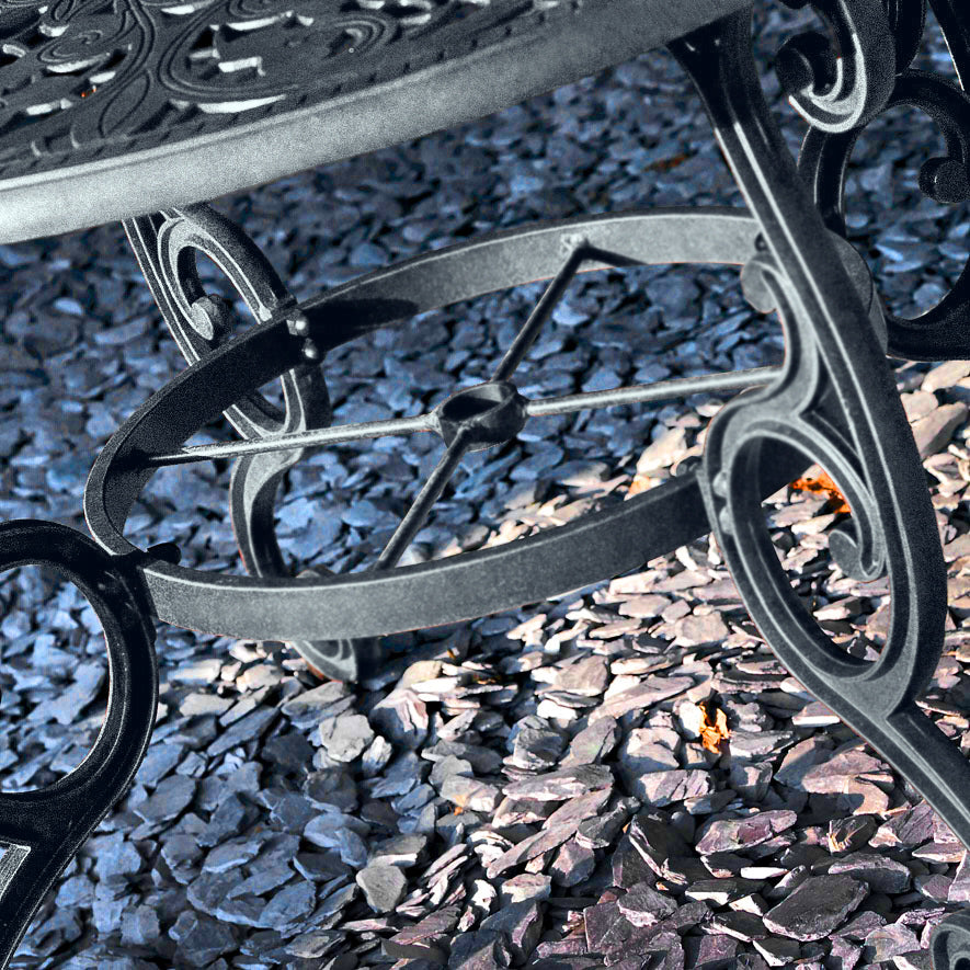 FLORA Tisch (4 Personen Set)