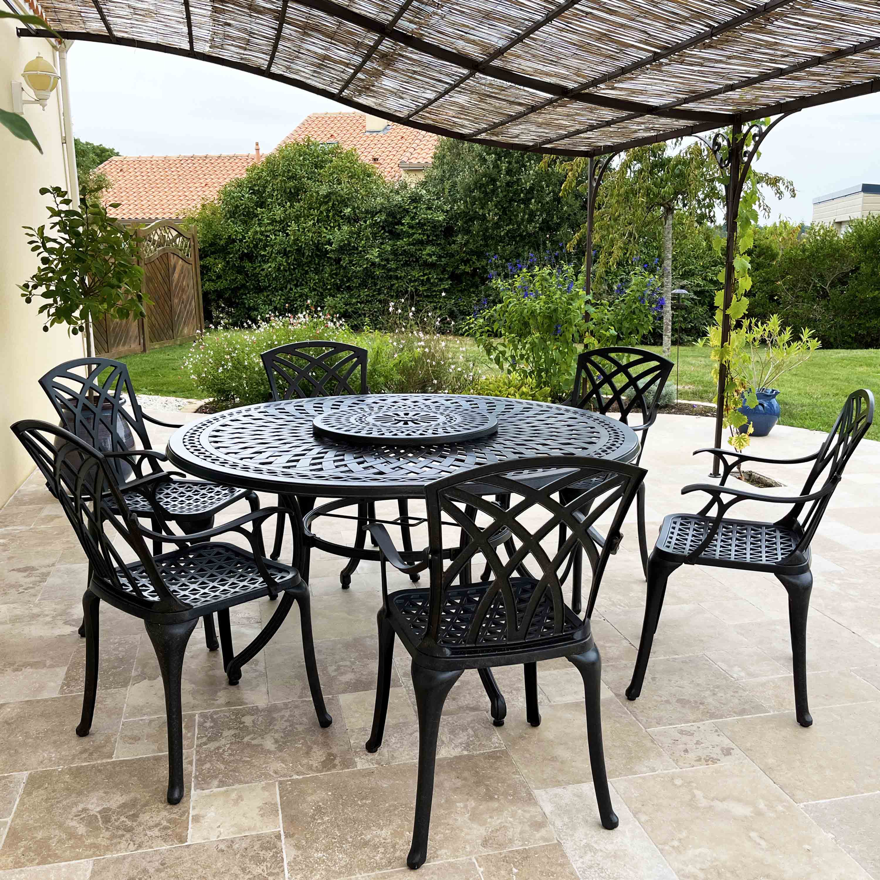 FRANCES Tisch (6 Personen Set)