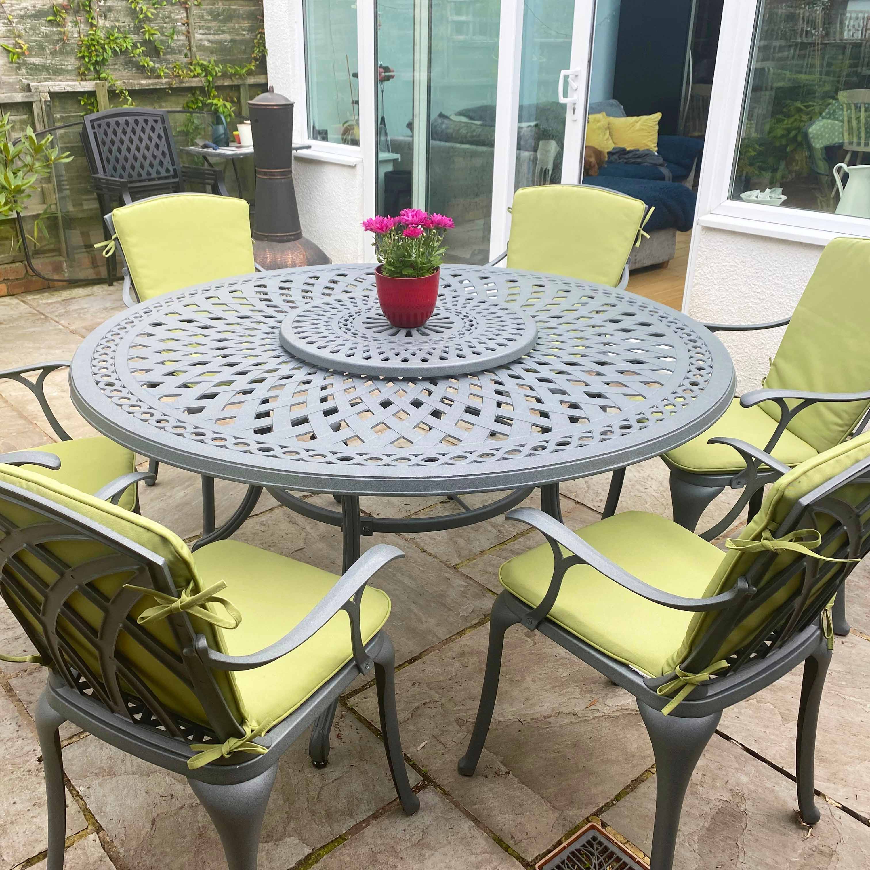 FRANCES Tisch (6 Personen Set)
