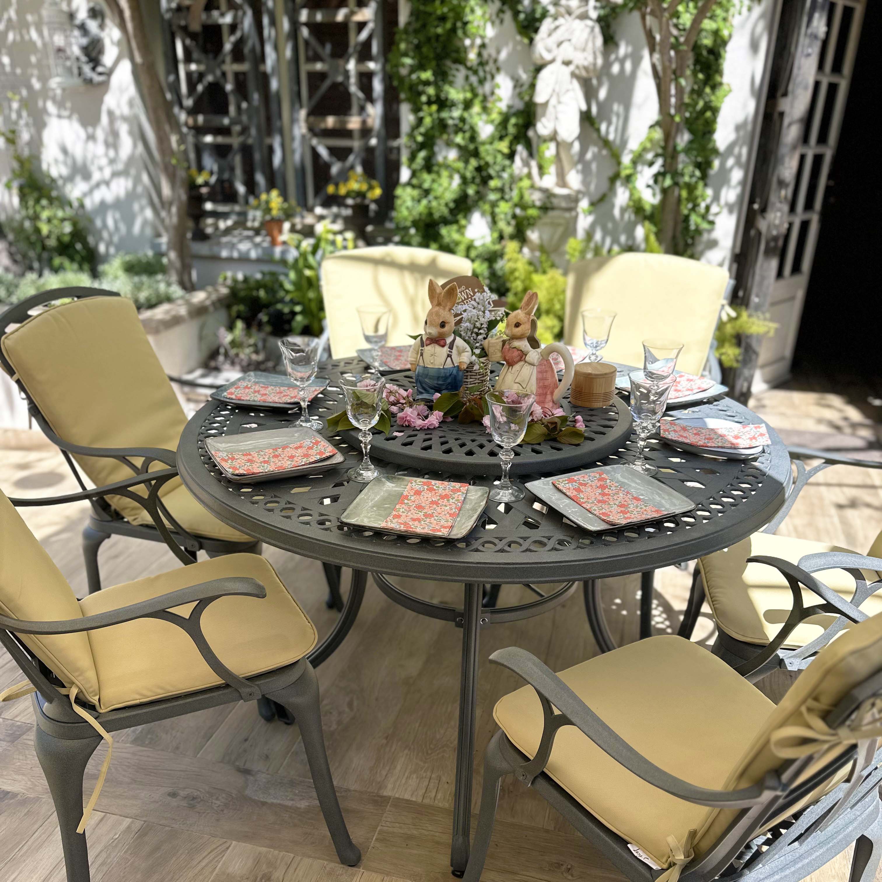 FRANCES Tisch (6 Personen Set)