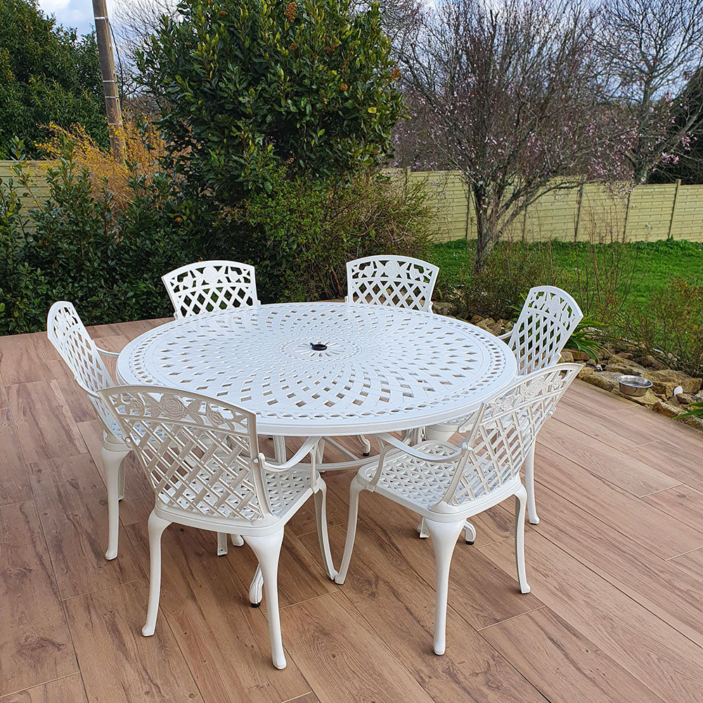 FRANCES Tisch (6 Personen Set)