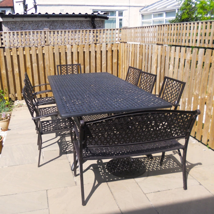 MADISON Tisch 2.6 m (8 Personen Set)