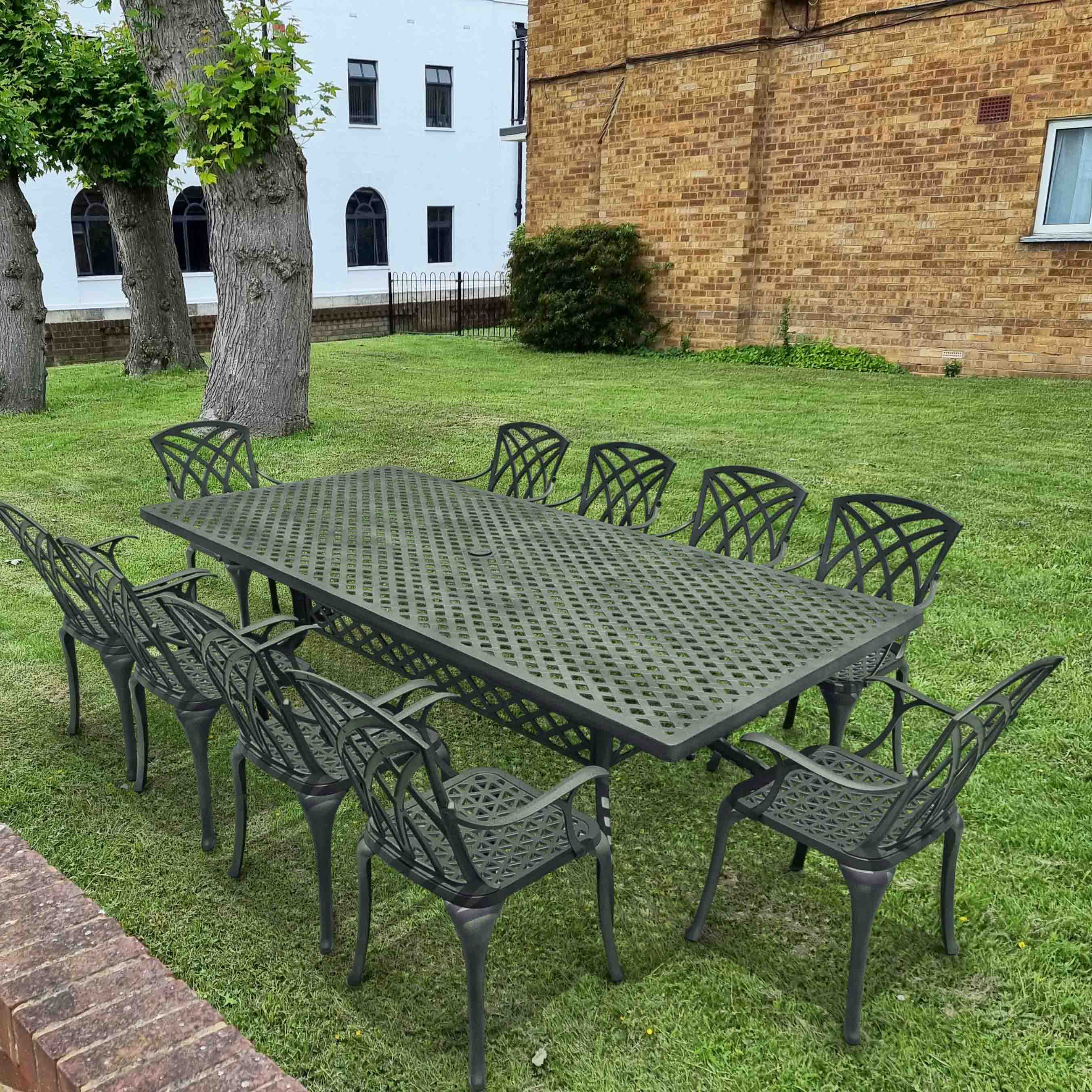 MADISON Tisch 2.6 m (10 Personen Set)