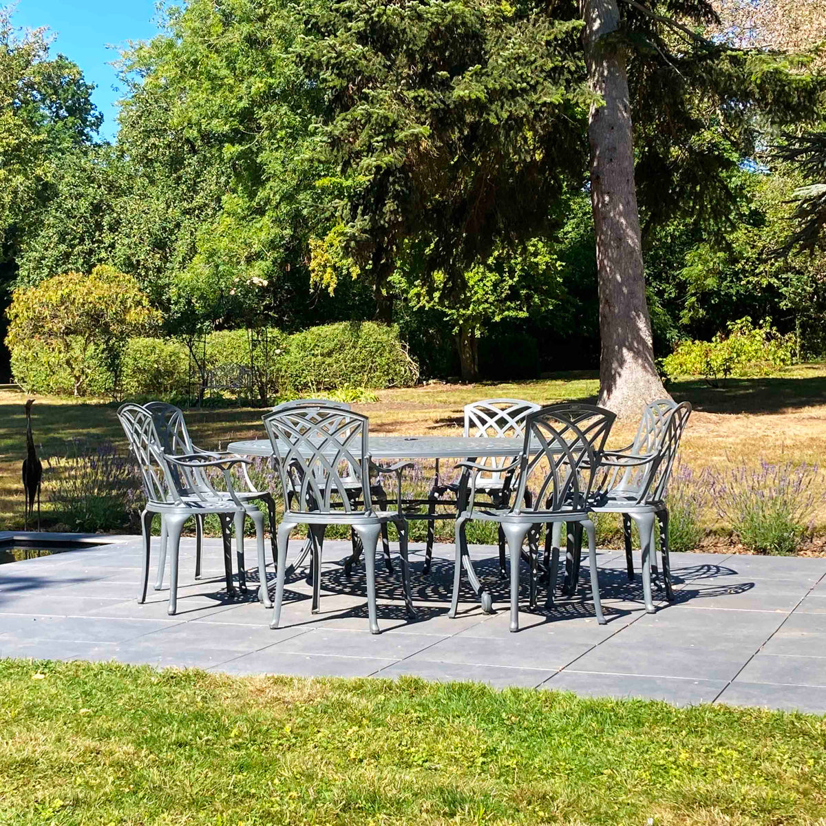 OLIVIA Tisch (8 Personen Set)