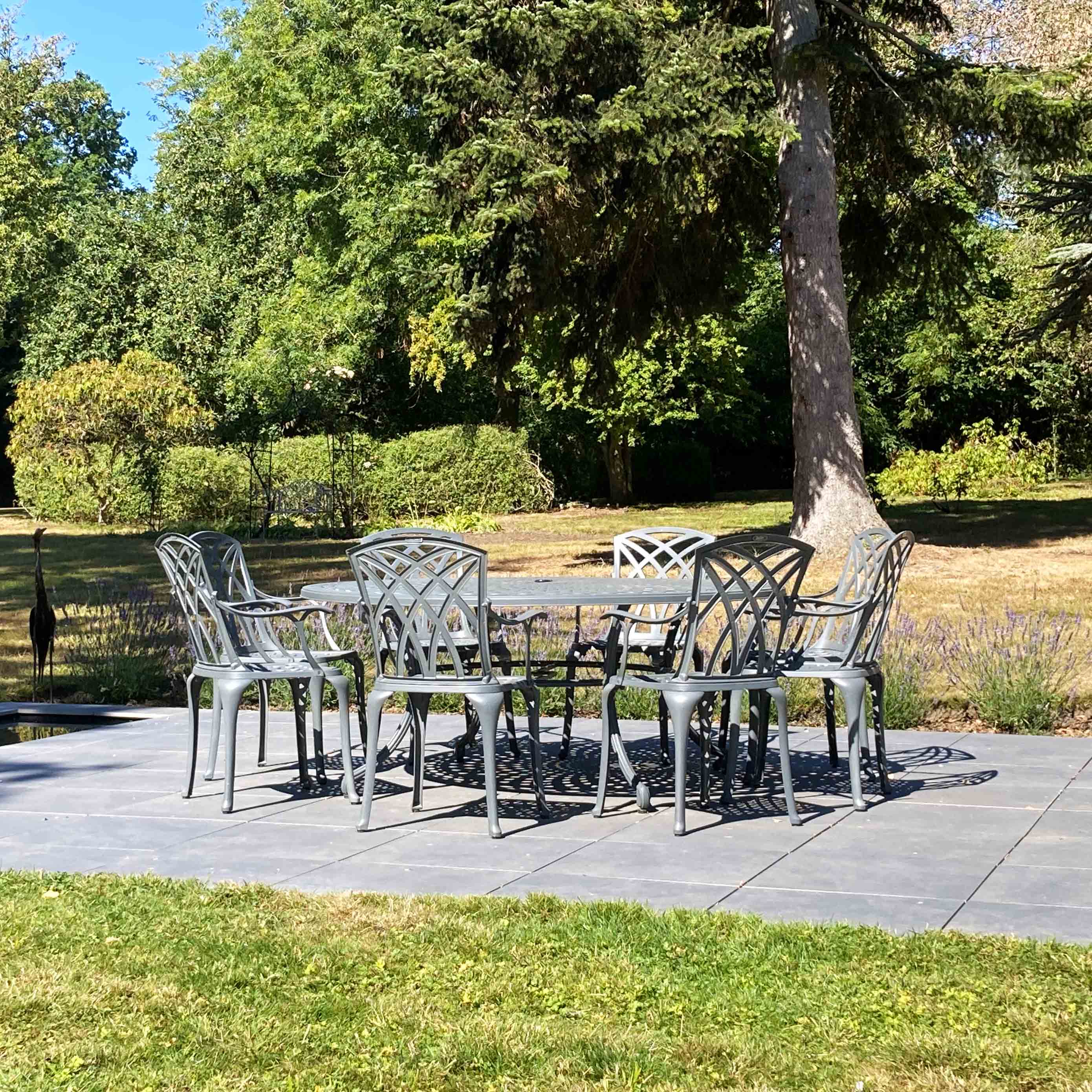 OLIVIA Tisch (8 Personen Set)