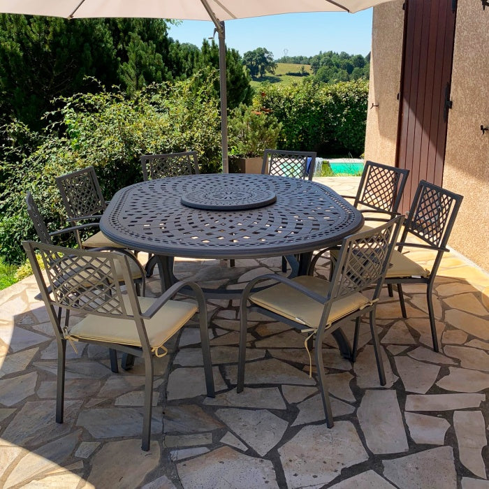 ROSEMARY Tisch (8 Personen Set)