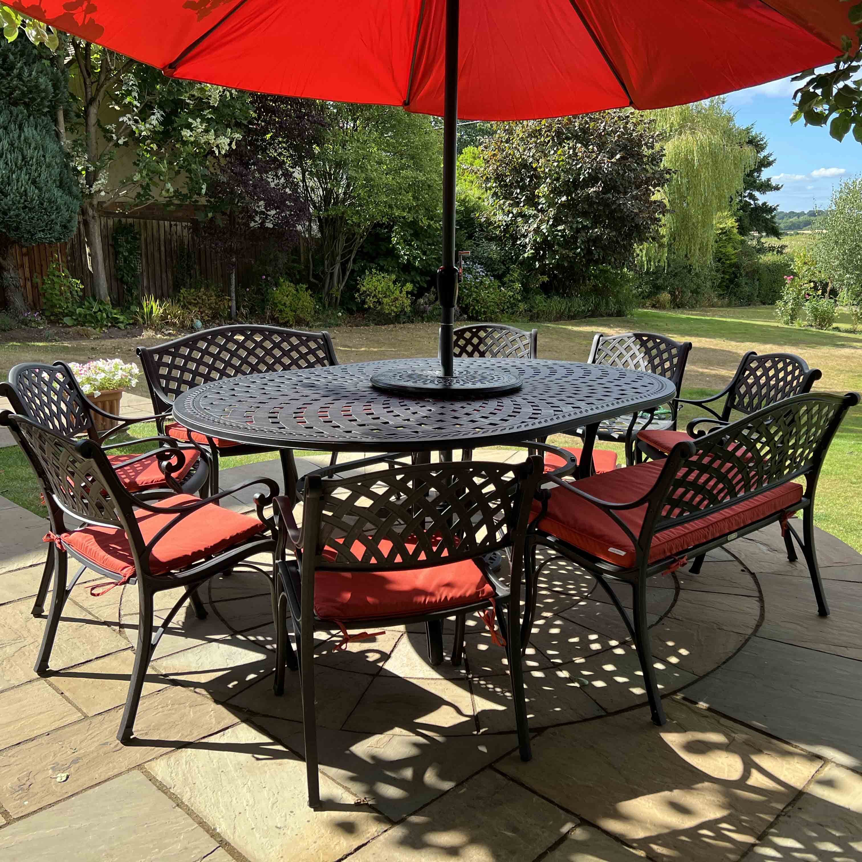 ROSEMARY Tisch (10 Personen Set)