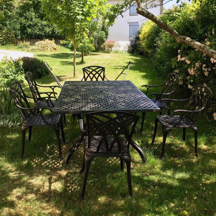 SOPHIA Tisch (6 Personen Set)