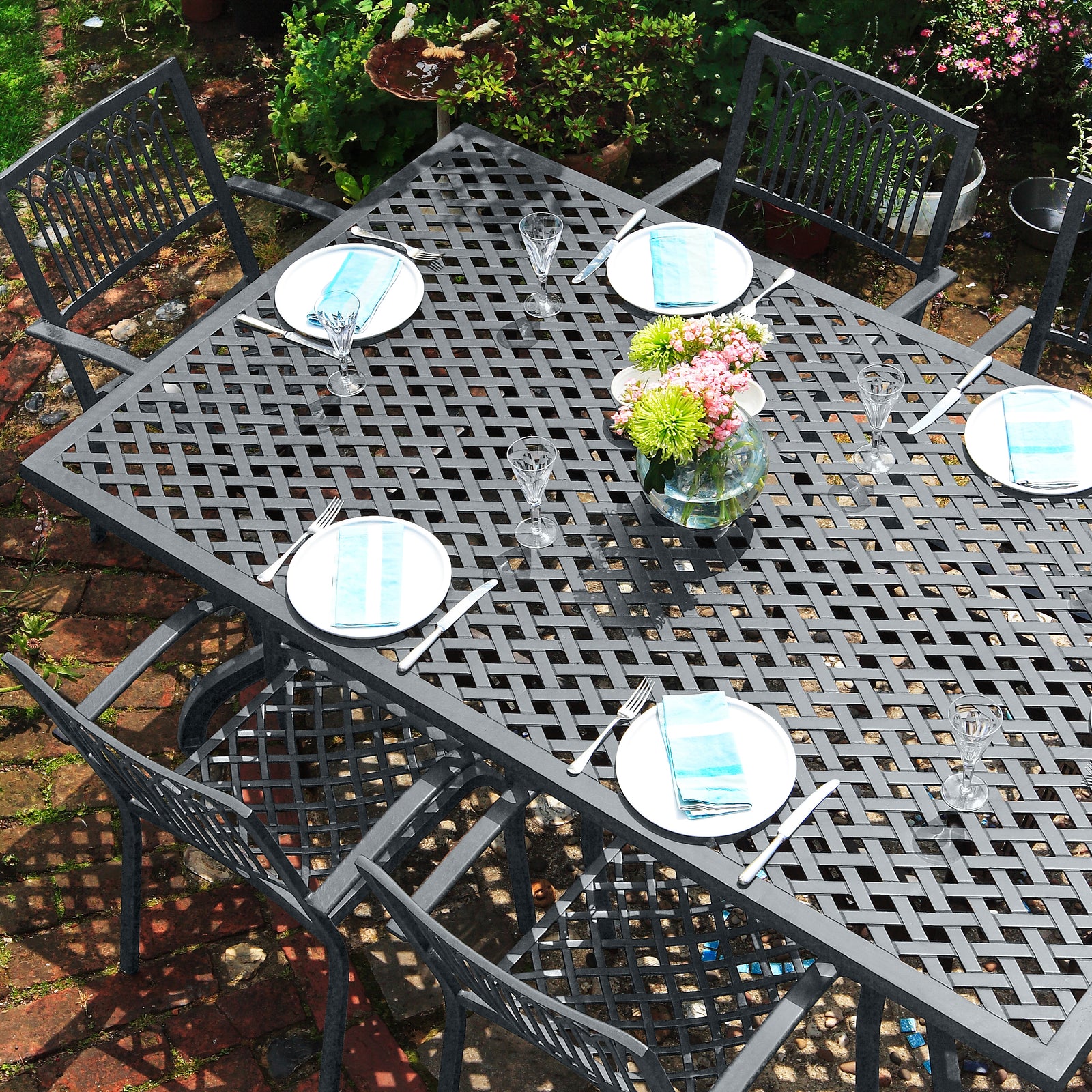 SOPHIA Tisch (6 Personen Set)