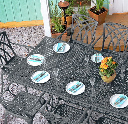 VANESSA Tisch (10 Personen Set)