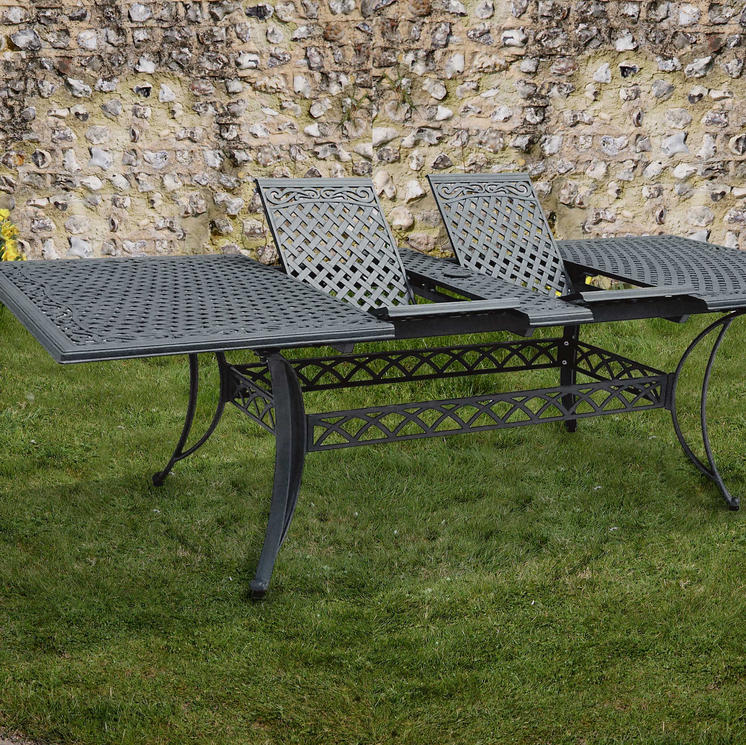 VANESSA Tisch (10 Personen Set)