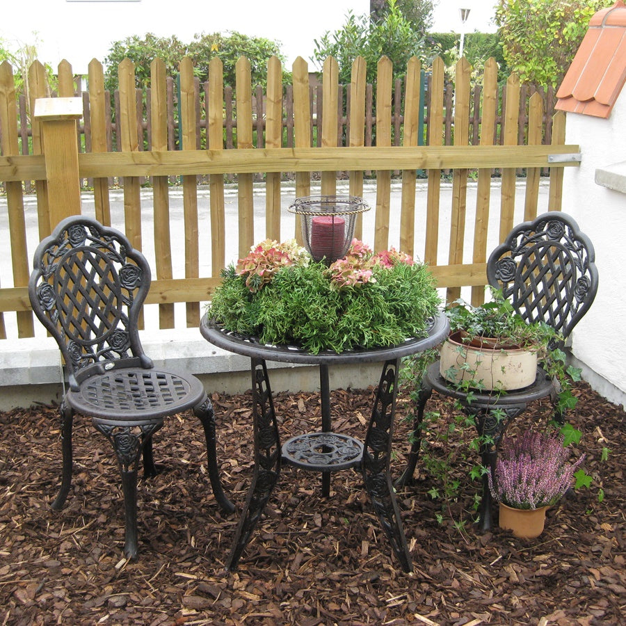 ROSE Bistro Set (Tisch mit 2 Stühlen)