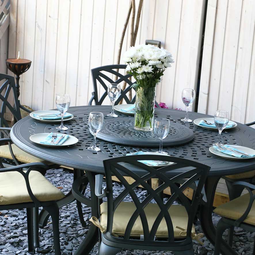 AMELIA Tisch (8 Personen Set)