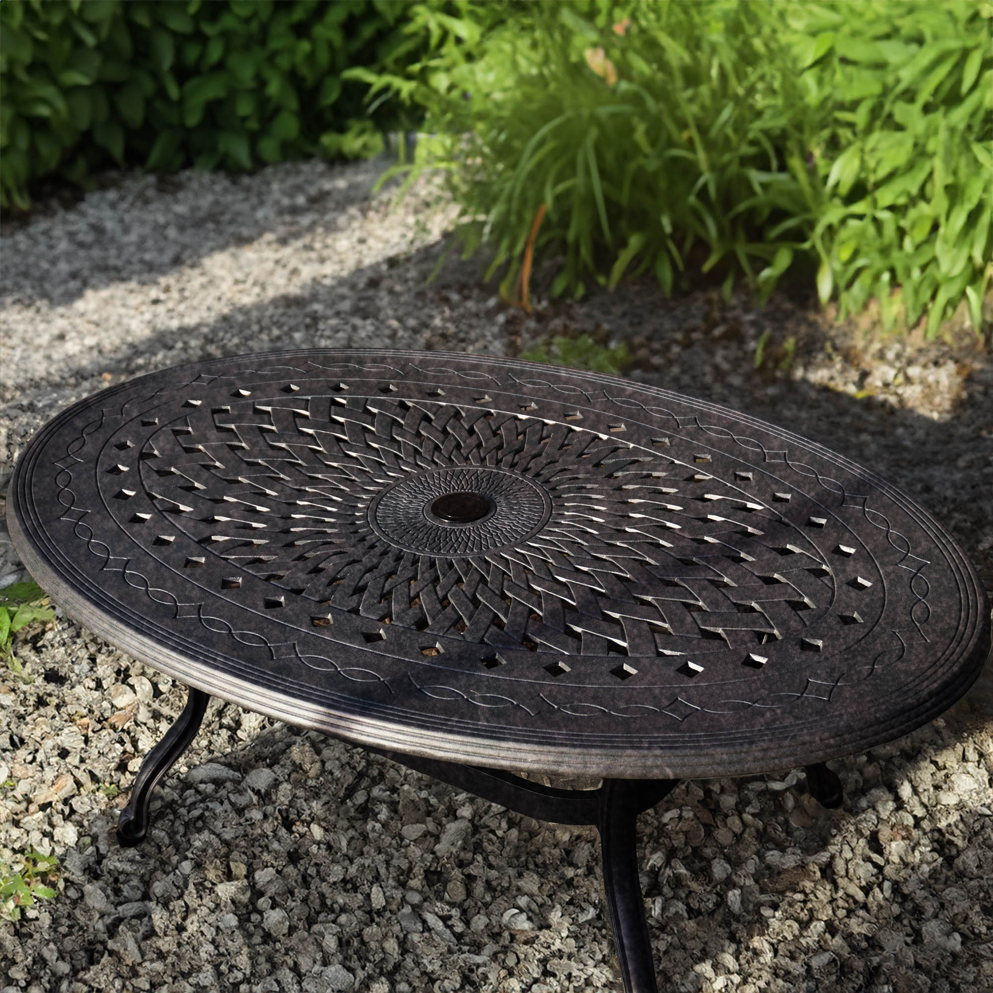 Bella Tisch - Antik Bronze