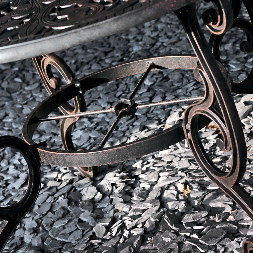 FLORA Tisch (4 Personen Set)