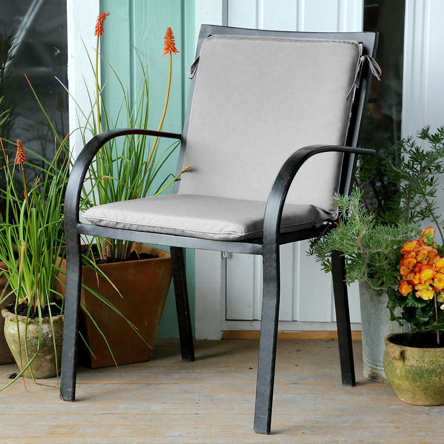 Hochlehnerkissen - Grau