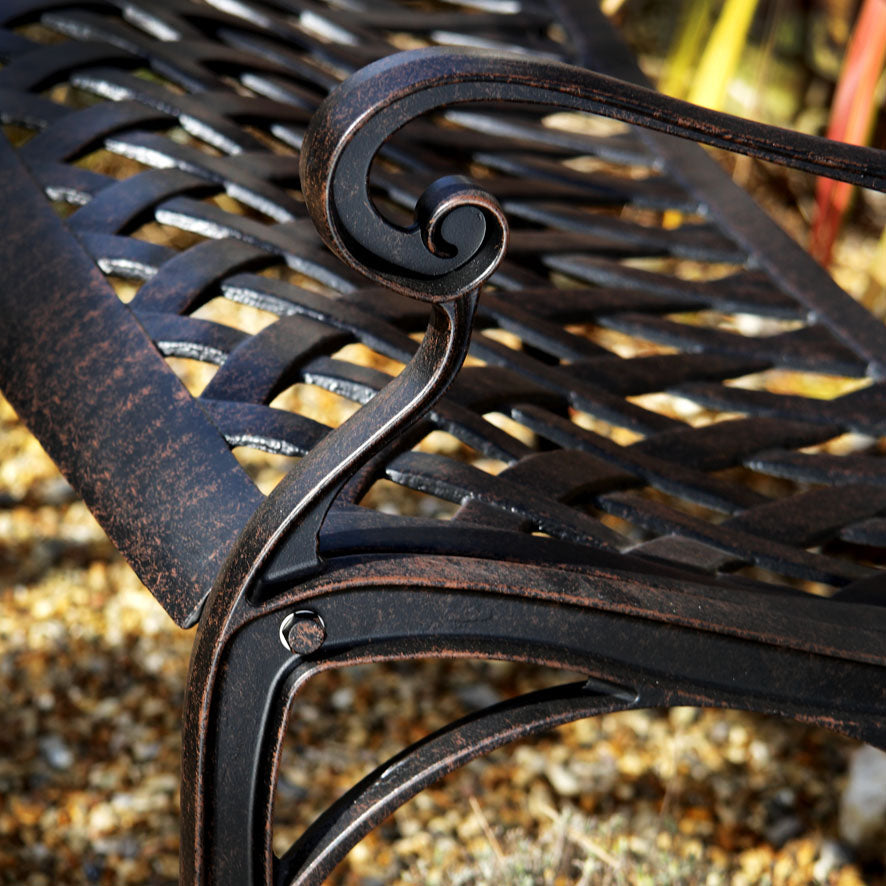 Rosenbank - Antik Bronze