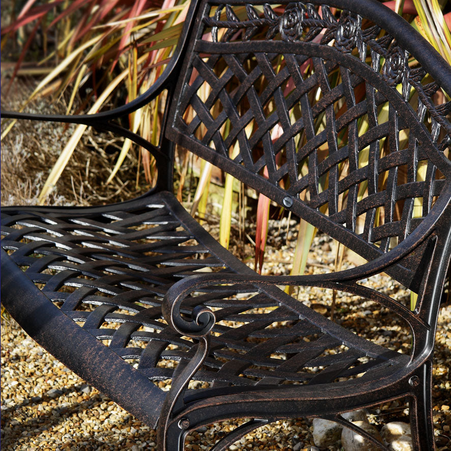Rosenbank - Antik Bronze