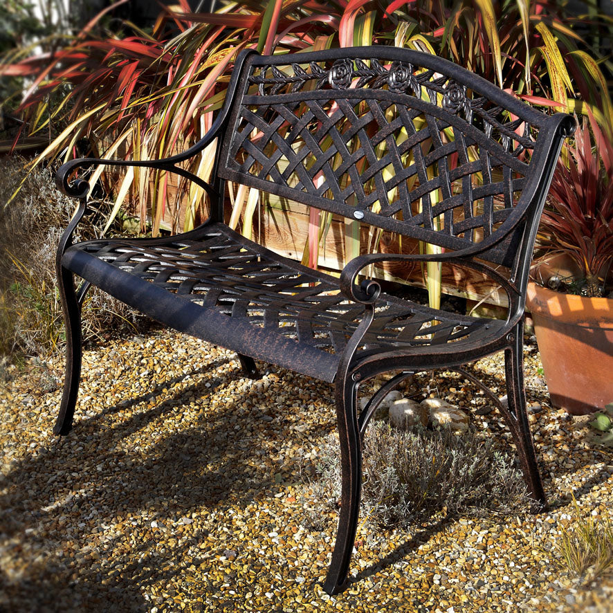 Rosenbank - Antik Bronze