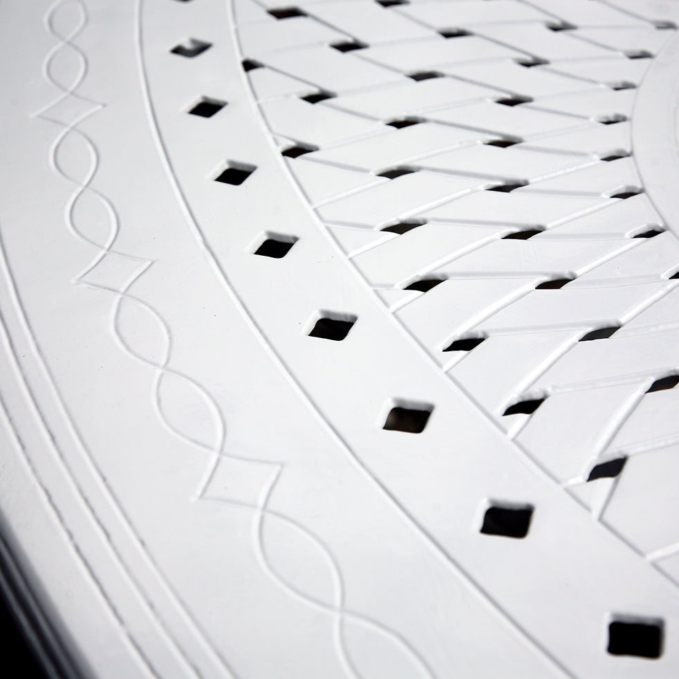 Gloria Table - White (8 seater set)