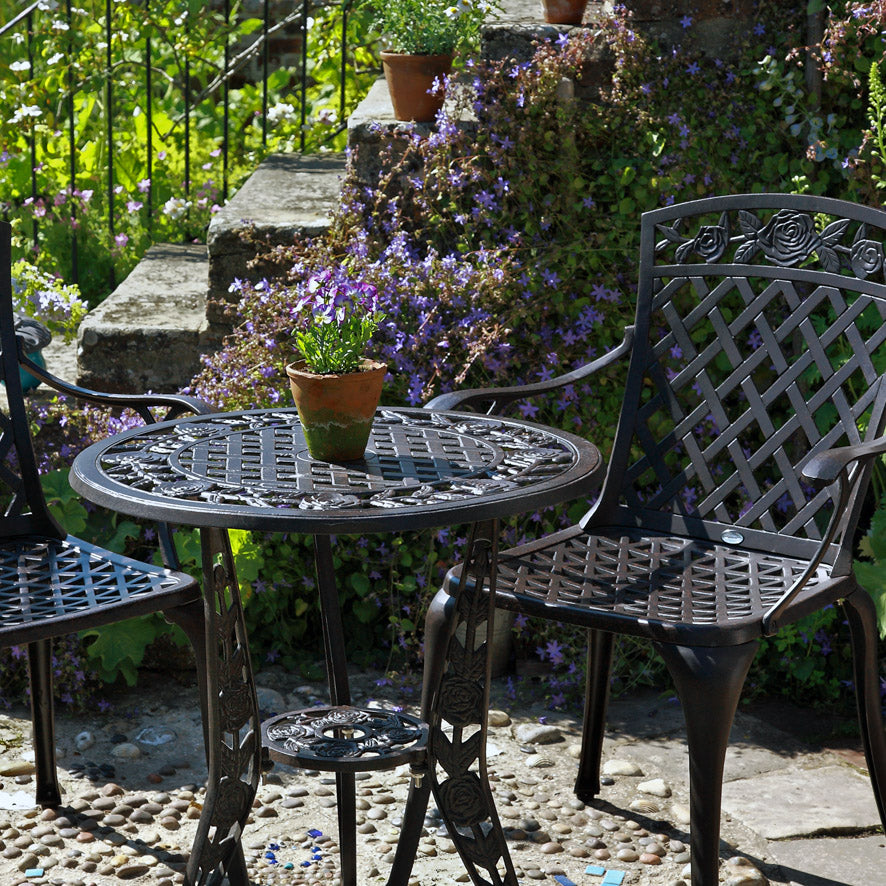ROSE Bistro Tisch (2 Personen Set)