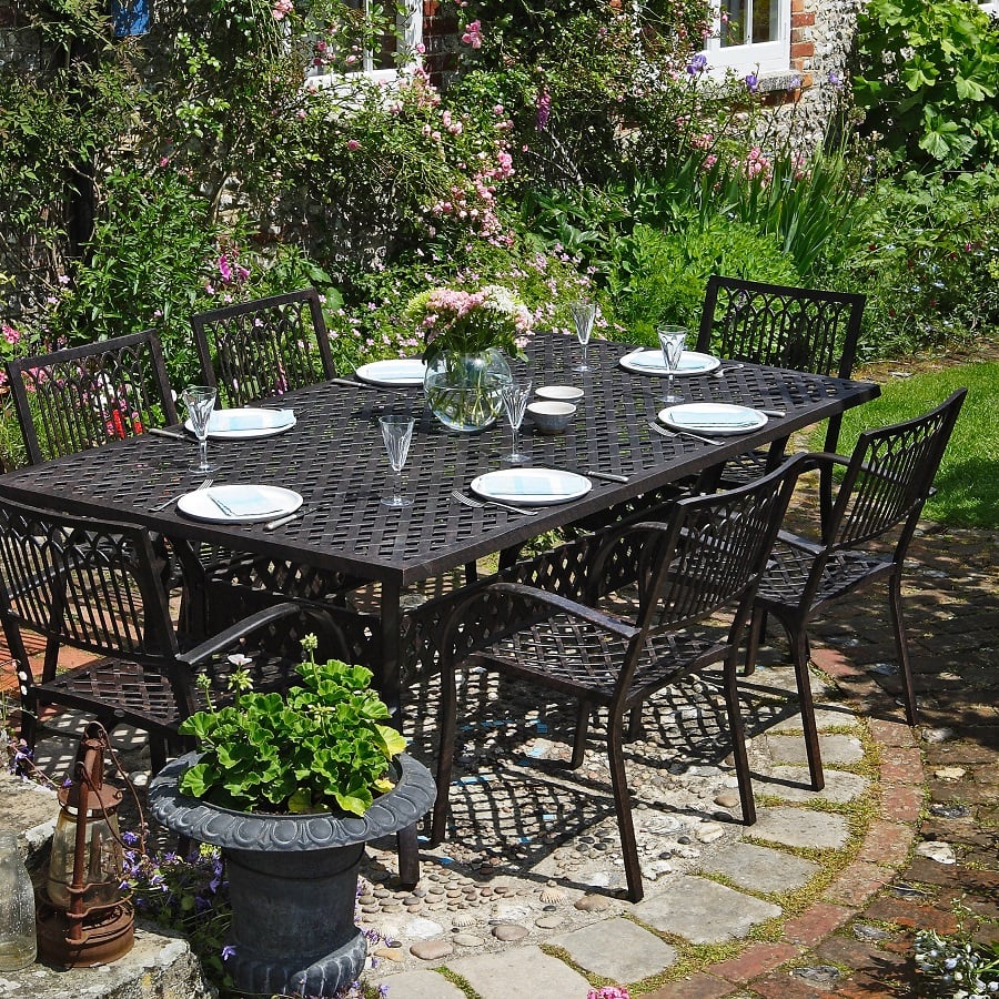 SOPHIA Tisch (14 Personen Set)