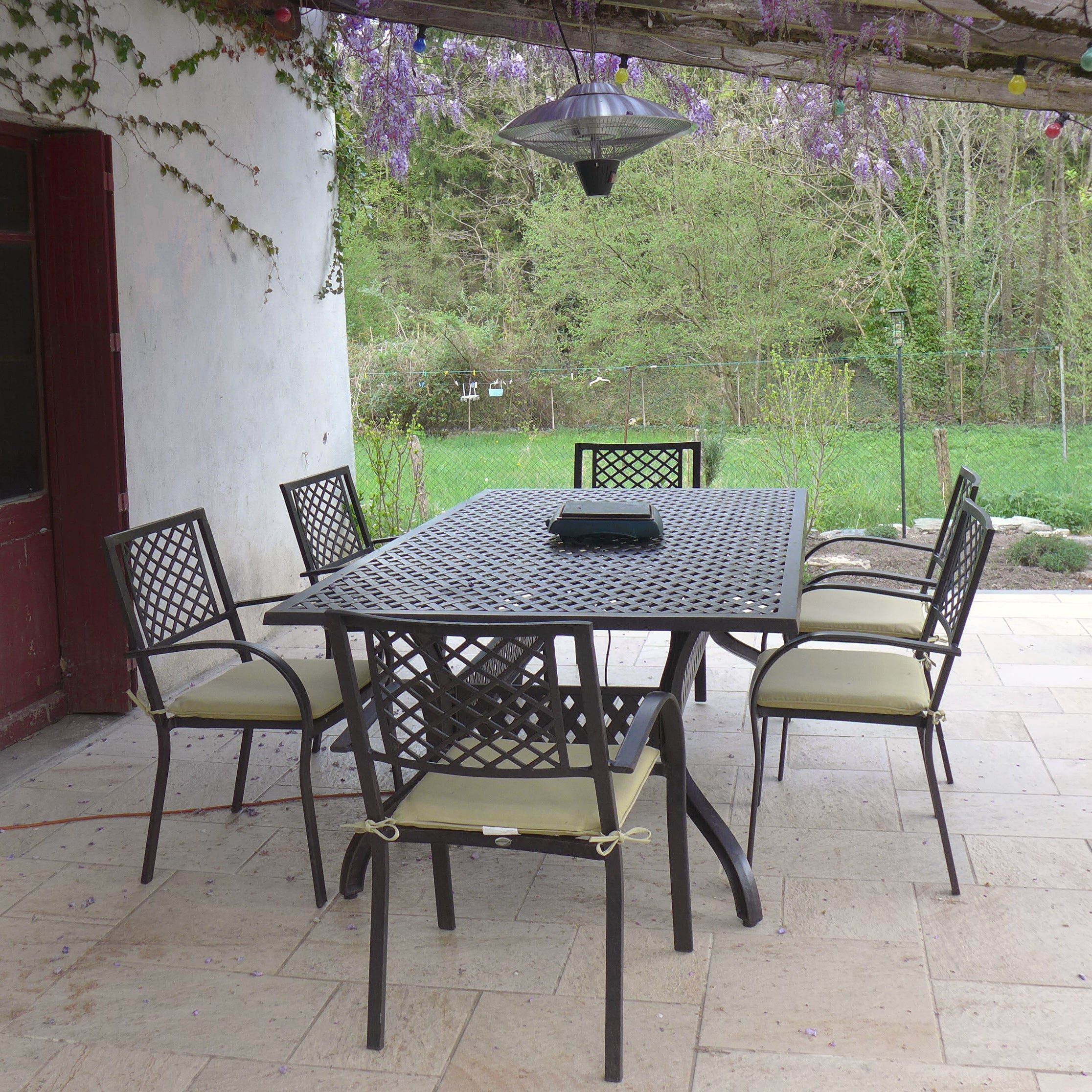 SOPHIA Tisch (6 Personen Set)