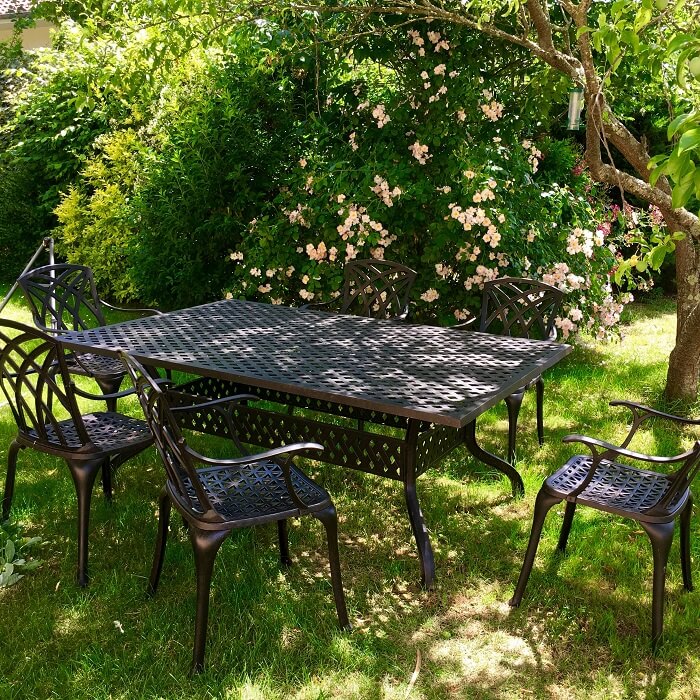 SOPHIA Tisch (6 Personen Set)