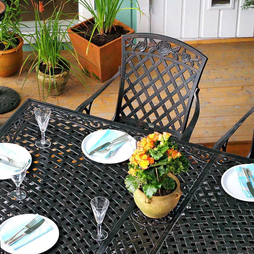 VANESSA Tisch (10 Personen Set)