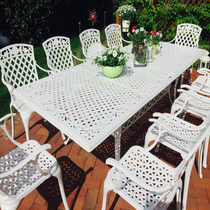 VANESSA Tisch (10 Personen Set)