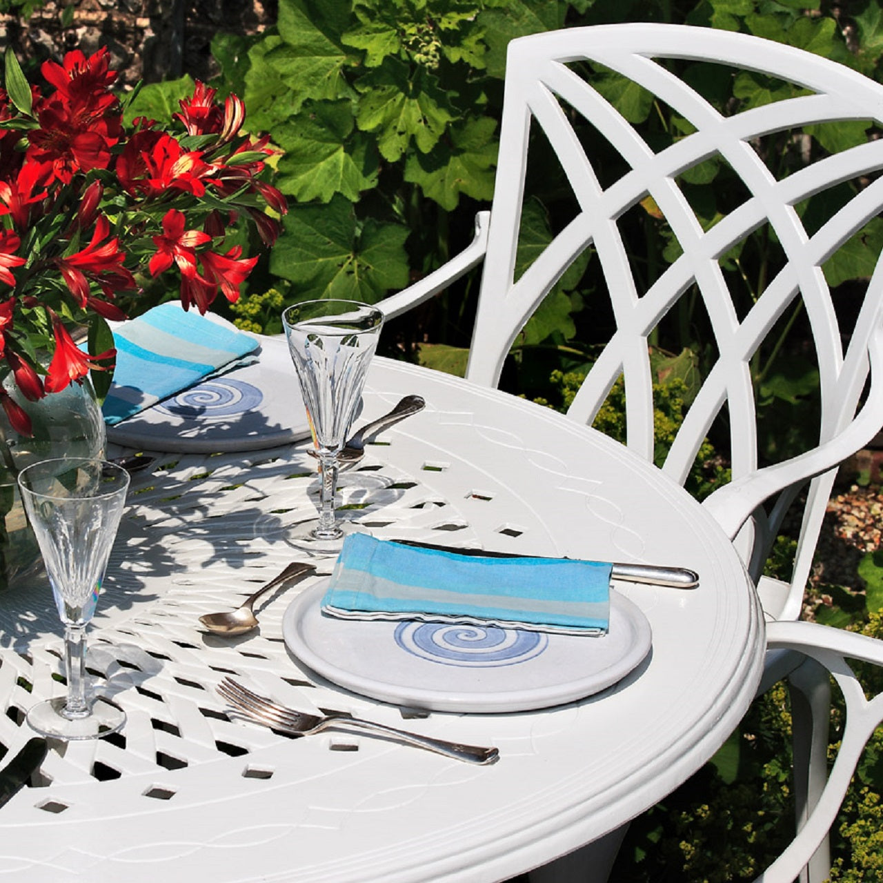 AMELIA Tisch (6 Personen Set)